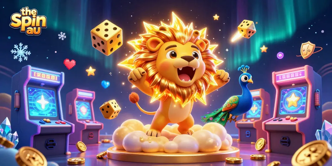 Engage in vibrant casino action with the spin au themed slot games and joyous characters.