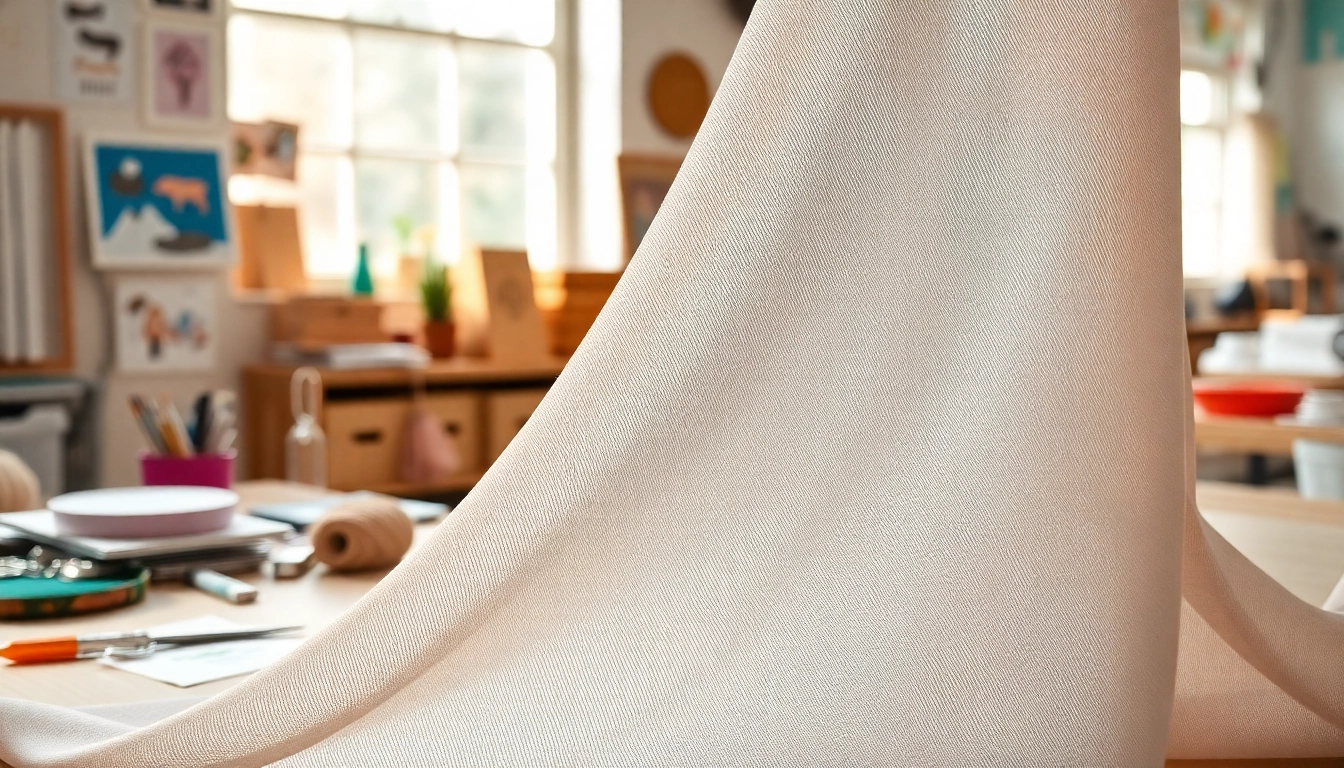Tule stof als basis voor elegante creaties met fijne textuur en glans.