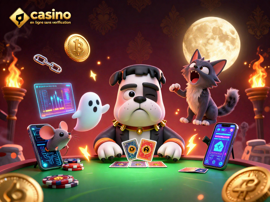 Participez à un jeu captivant dans ce casino en ligne sans vérification qui illustre une expérience immersive.