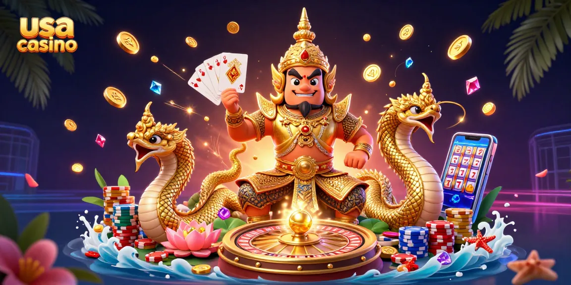 Engage with dynamic action at a usa casino featuring animated characters and vibrant game elements.