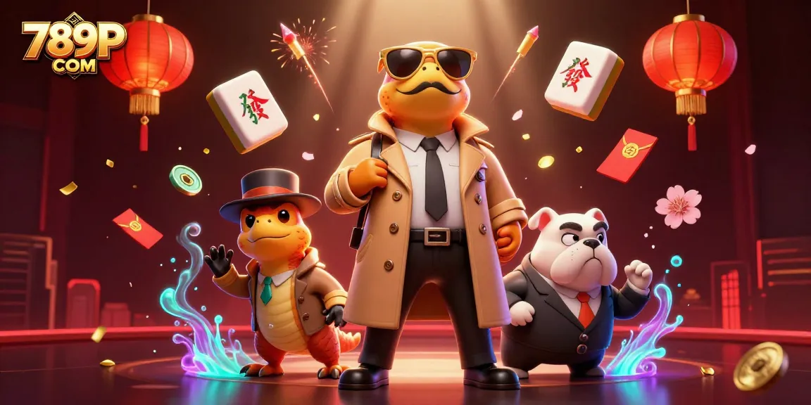 Engage in thrilling gaming at 789P COM with dynamic animated elements and vibrant casino visuals.