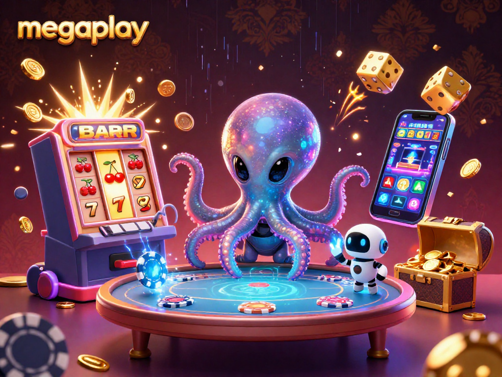 เล่นเกมสล็อตแตกง่ายที่ megaplay พร้อมรับเครดิตฟรี 100% ไม่มีค่าใช้จ่าย