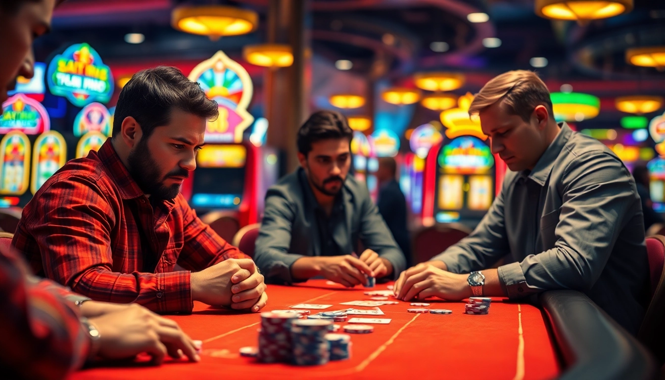 Membuka pgbet link alternatif dengan pemain poker bersemangat di kasino.