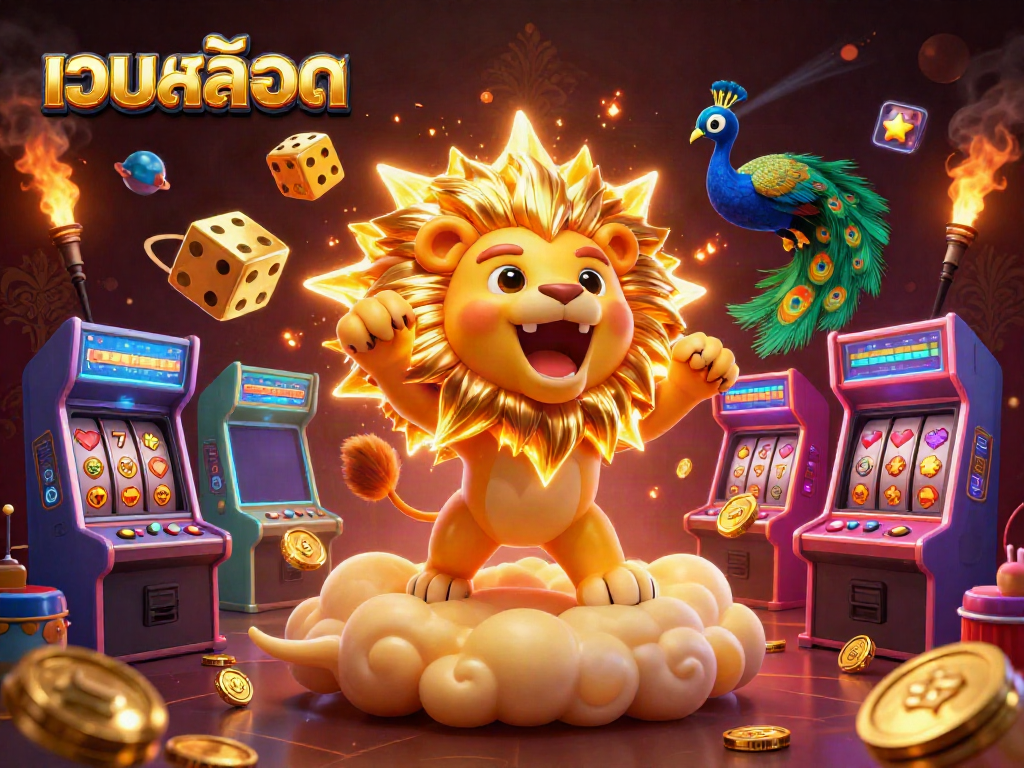 Experience winning spins at เว็บสล็อต with vibrant 3D characters and dynamic casino elements